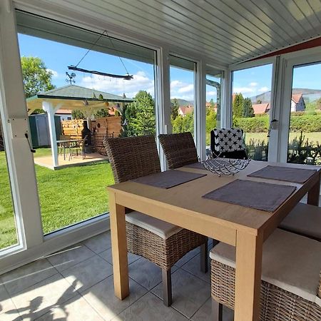 Ferienhaus Zur Lehns Mit Garten Am Harz 일젠부르크 외부 사진