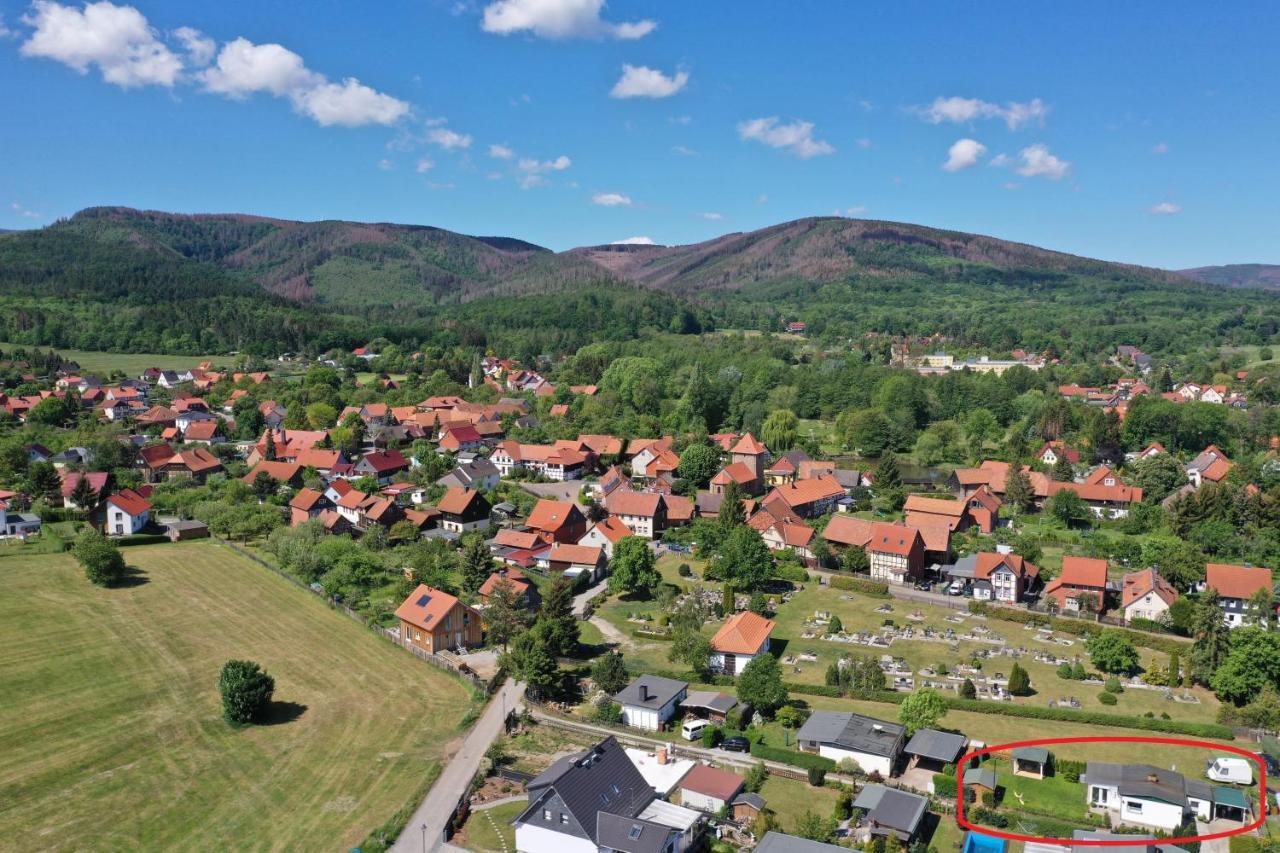 Ferienhaus Zur Lehns Mit Garten Am Harz 일젠부르크 외부 사진
